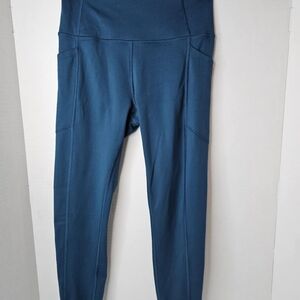 Victoria's Secret Blue-Teal Performance Leggings